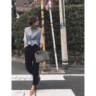 アメリヴィンテージ(Ameri VINTAGE)のAmeri★ SEE THROUGH LAYERED TOP(シャツ/ブラウス(長袖/七分))