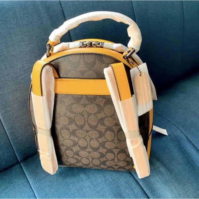 新品♪COACH】ジョーディン バックパック キャンバス ウィズ ヴァー