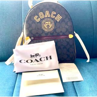 COACH - 【新品♪COACH】ジョーディン バックパック キャンバス ウィズ
