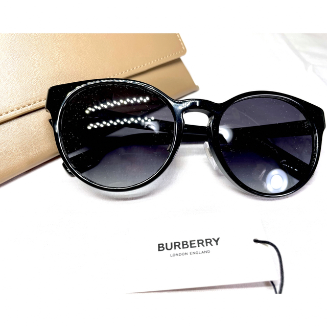 BURBERRY】 バーバリー サングラス BE4351Dブラック 国内正規品-