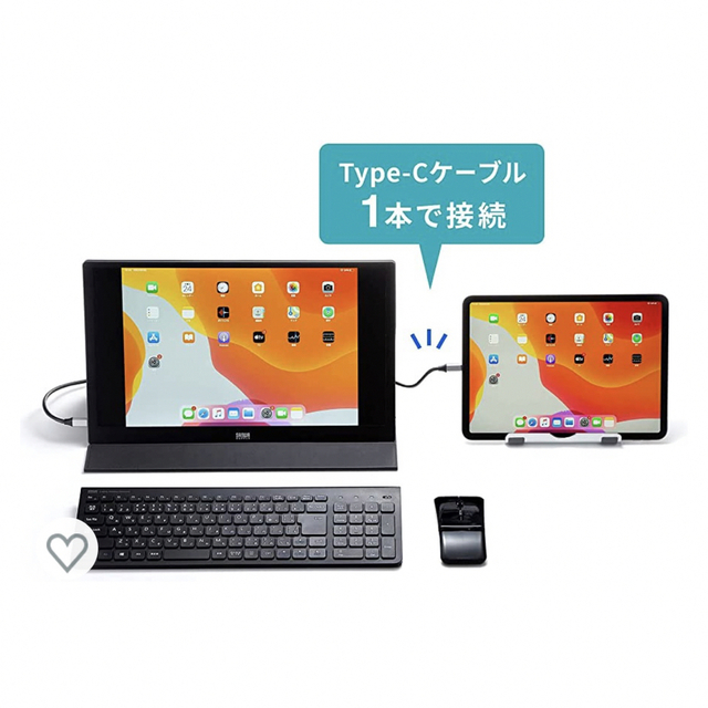 新品、サンワサプライモバイルディスプレイDP-03