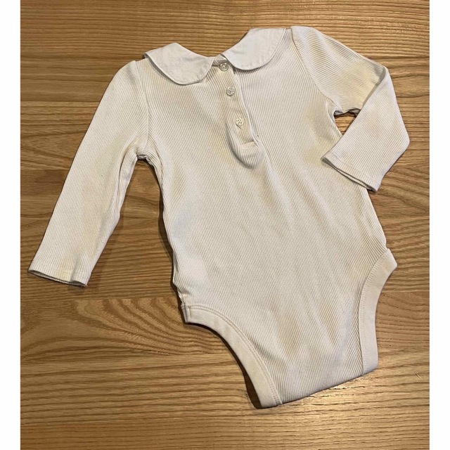 babyGAP ベビーギャップ 長袖 ロンT 白 70 6～12ヶ月 - トップス