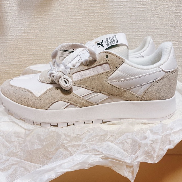 Reebok Maison Margiela コラボ タビスニーカー ホワイト | www.bauen