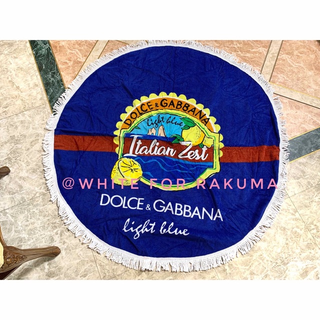 DOLCE&GABBANA 非売品ビーチタオルプレゼント♡