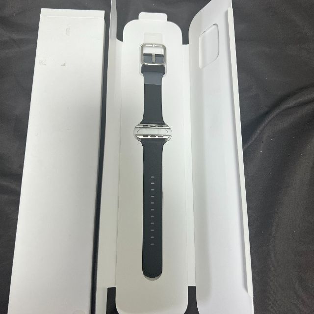 時計Apple Watch 純正 クラシックバックル ブラック 42/44/45mm