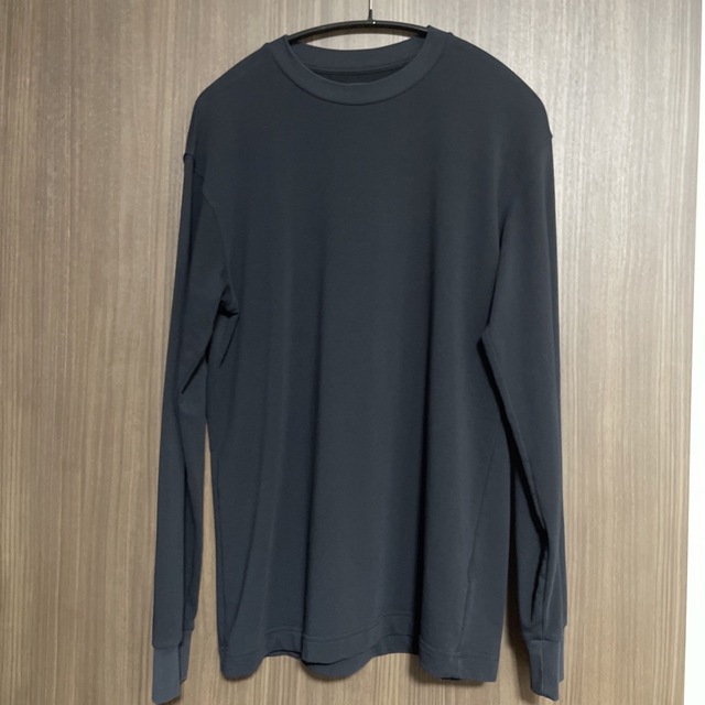 UNIQLO(ユニクロ)のユニクロU ヒートテックコットンクルーネックT(長袖) メンズのトップス(Tシャツ/カットソー(七分/長袖))の商品写真