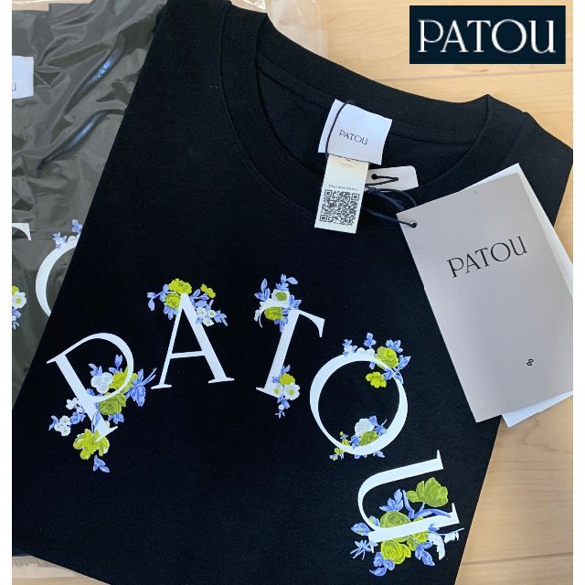 新品:Sサイズ】 PATOU（パトゥ）フローラルTシャツ送料込み 【残り