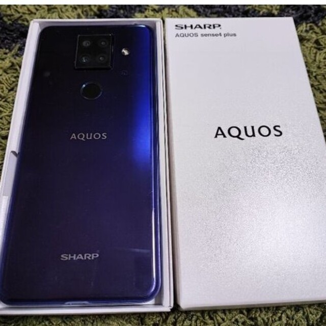 AQUOS sense4 plus パープル 128 GB SIMフリー