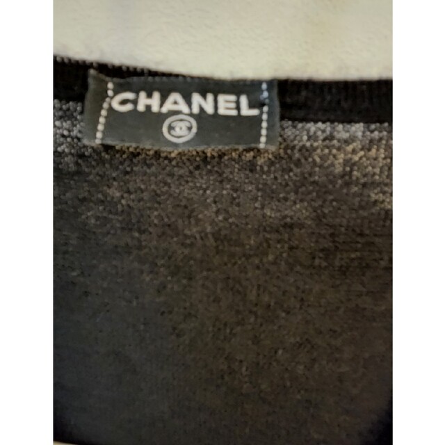 CHANEL リボン付き ニット トップス