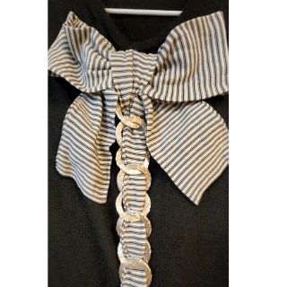 CHANEL - CHANEL リボン付き ニット トップスの通販 by くま's shop