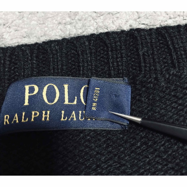 POLO RALPH LAUREN(ポロラルフローレン)のポロラルフローレン　ポロベア　ニット メンズのトップス(ニット/セーター)の商品写真