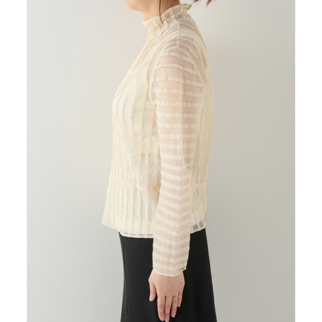 定価6万 LULU♡ブラウスROKU JANTIQUES Shinzone