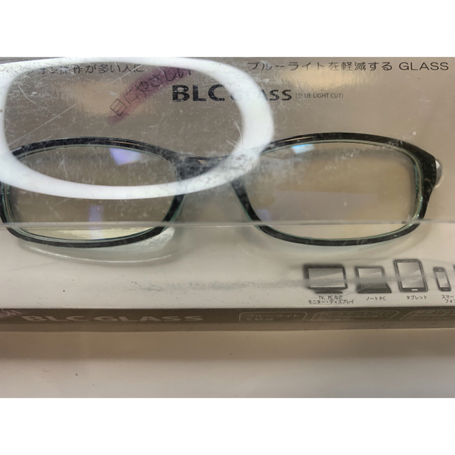 BLC GLASS ブルーライトカット　グラス レディースのファッション小物(サングラス/メガネ)の商品写真