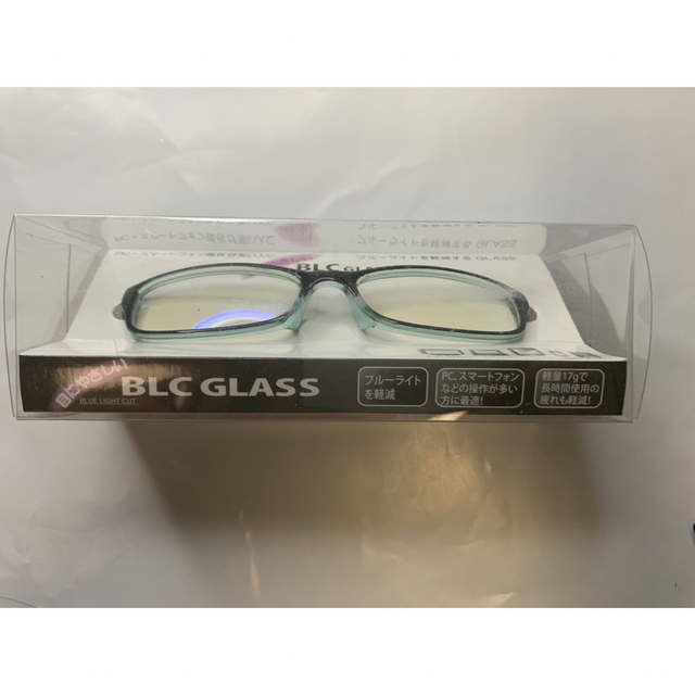 BLC GLASS ブルーライトカット　グラス レディースのファッション小物(サングラス/メガネ)の商品写真