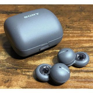 ソニー(SONY)の【工場改装品】Linkbuds リンクバッズ★グレー(ヘッドフォン/イヤフォン)