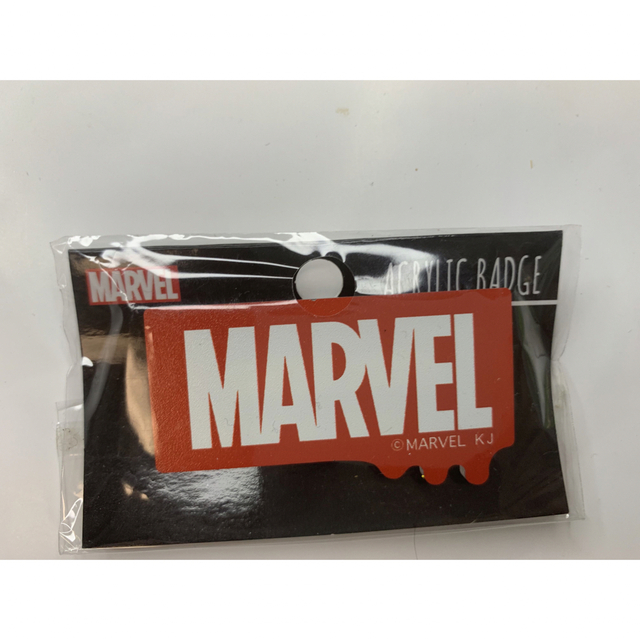 新品未開封　マーベル MARVEL バッチ　4点セット エンタメ/ホビーのフィギュア(アメコミ)の商品写真