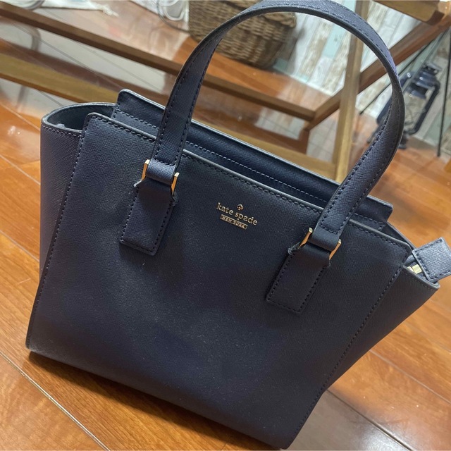 kate spade  ハンドバッグ ネイビー