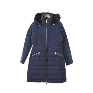 トミーヒルフィガー(TOMMY HILFIGER)のTOMMY HILFIGER トミーヒルフィガー ダウンコート L 紺 【古着】【中古】(ダウンコート)