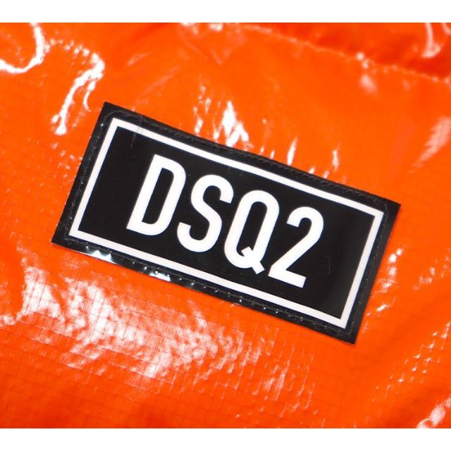 サイズ交換対象外 新品 DSQUARED2 21-22AWロゴパッチ付光沢ナイロン