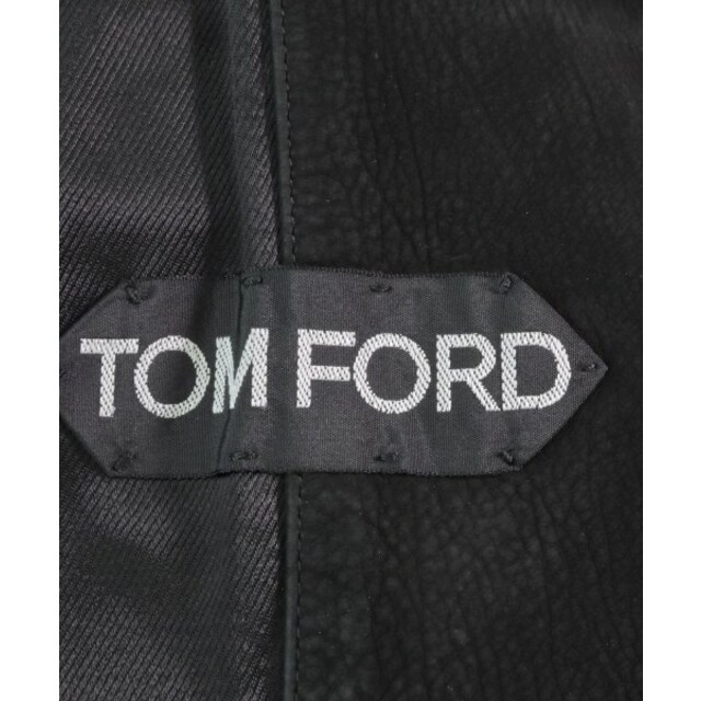 TOM FORD(トムフォード)のTOM FORD トムフォード カジュアルジャケット 50(XL位) 黒 【古着】【中古】 メンズのジャケット/アウター(テーラードジャケット)の商品写真