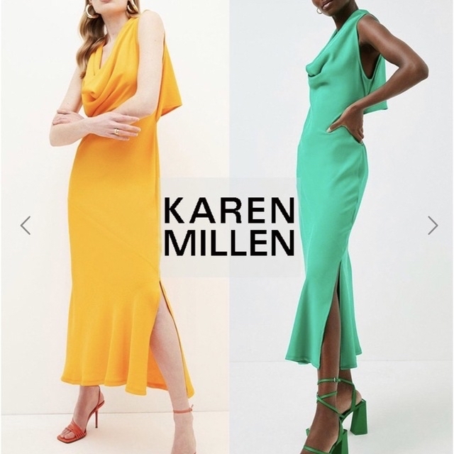 値下げ！美品⭐︎KAREN MILLEN⭐︎ペンシルワンピース