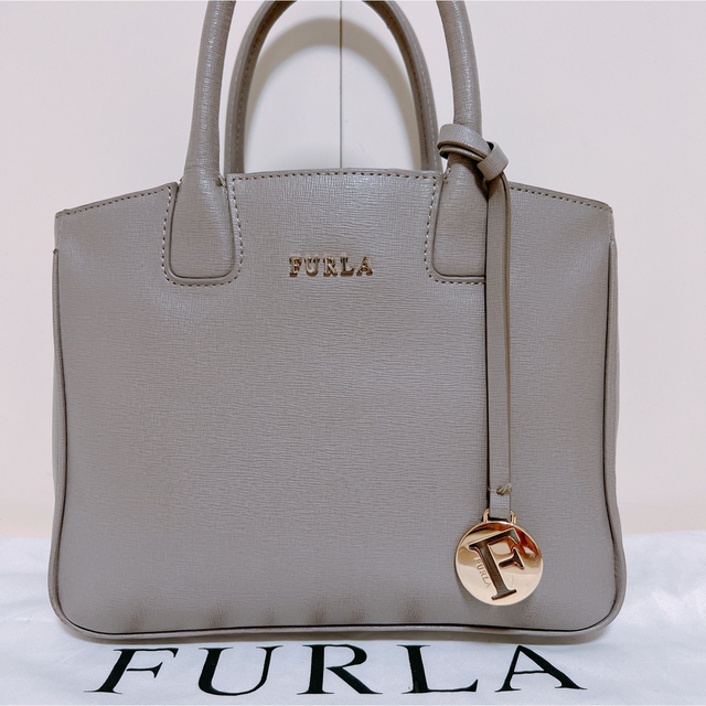 【美品】FURLA 2wayハンドバッグ 保存袋付き