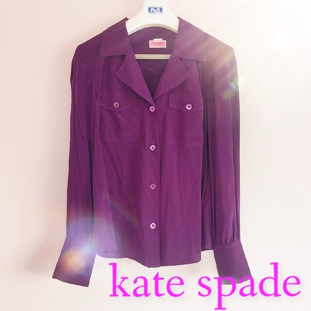 kate spade★シルクシャツ