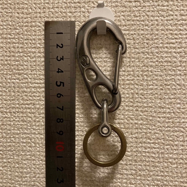 後払い手数料無料】 wichard カラビナ&シャックル使用 キーホルダー
