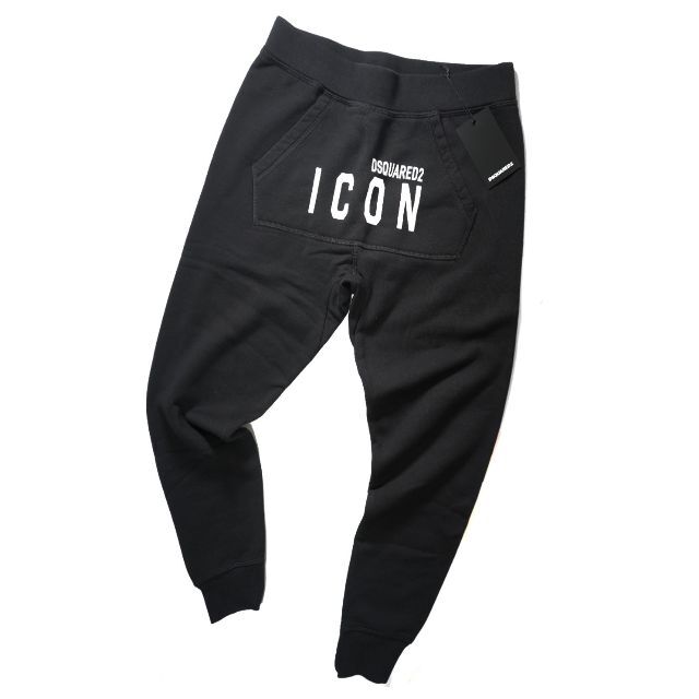 新品【 DSQUARED2】21SS ICONロゴ スウェットジョガーパンツS ブランド
