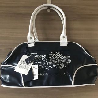 トミーヒルフィガー(TOMMY HILFIGER)の【新品未使用タグ付】トミーヒルフィガー　ボストンバッグ　レトロミニボストン(ボストンバッグ)