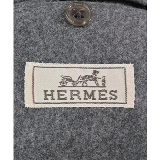 HERMES エルメス カジュアルジャケット 56(XXL位) グレー