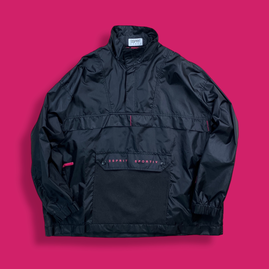 Esprit - 90s ヴィンテージナイロンプルオーバージャケット Esprit - 90s ヴィンテージナイロンプルオーバージャケット