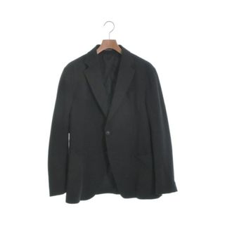 エンポリオアルマーニ(Emporio Armani)のEMPORIO ARMANI テーラードジャケット -(XL位) 黒 【古着】【中古】(テーラードジャケット)