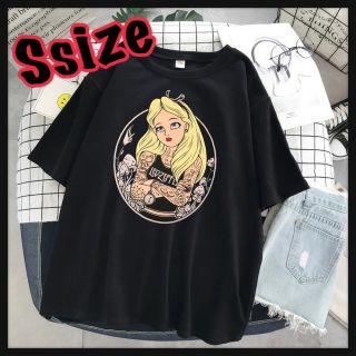 SALE！ レディース　プリンセス　パロディー　Ｔシャツ　S　半袖(Tシャツ(半袖/袖なし))