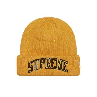 シュプリーム(Supreme)のNew E ra®︎ Metallic Arc BeanieGoldシュプリーム(ニット帽/ビーニー)