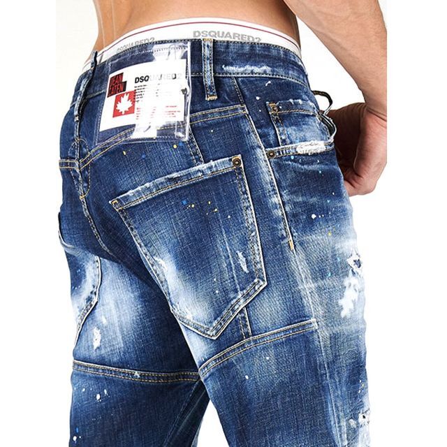 限定製作】【限定製作】定価10.2万 42 新品 21ss DSQUARED2 Tidy Biker