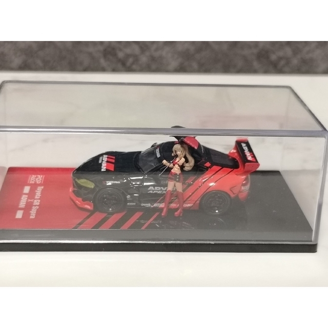 アドバン スープラ LC500 ジオラマセット POPRAC エラカー1/64