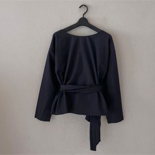 ユニクロ(UNIQLO)のユニクロ♡新品♡2wayカシュクールシャツ(シャツ/ブラウス(長袖/七分))