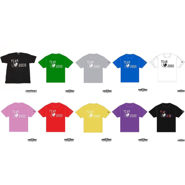 ARISTRIST(アリストトリスト)の☆全10色☆蝶野正洋 TEAM2000 DX Tシャツ Lサイズ★新品 スポーツ/アウトドアのスポーツ/アウトドア その他(格闘技/プロレス)の商品写真