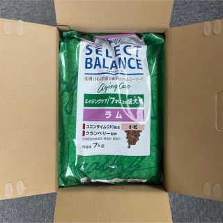 ヘルシ価格 セレクトバランス ラム 小粒7kg エイジングケア ペット ...