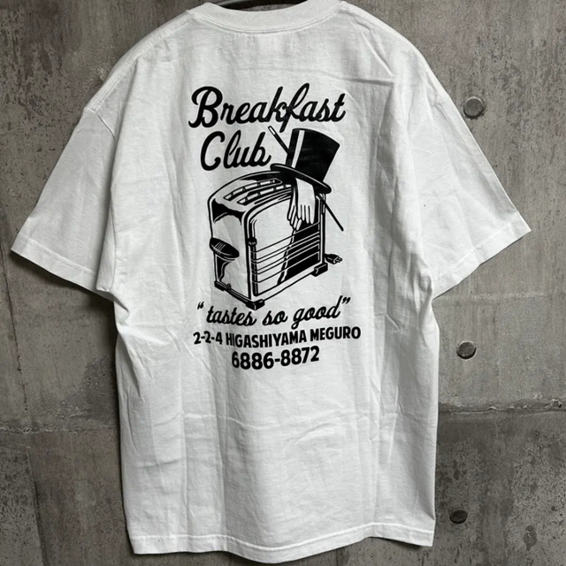 breakfast club tokyo Tシャツ white M 野村訓市