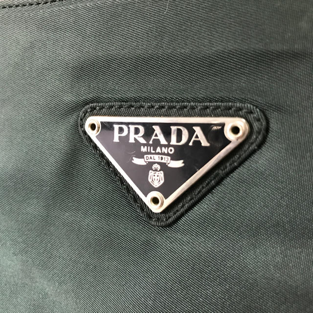 PRADA - 正規品‼️PRADA プラダ モスグリーン ナイロン トートバッグ