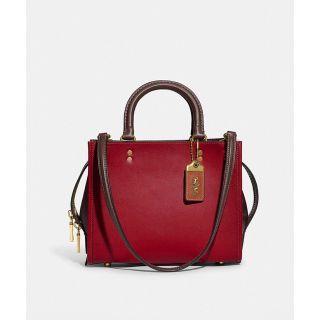 コーチ(COACH)の新品未使用　コーチ　ローグ 25・カラーブロック　ハンドバッグ　ショルダー　(ショルダーバッグ)