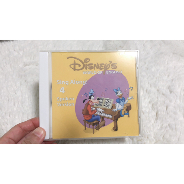 Disney(ディズニー)のディズニー英語　シングアロング　spoken version エンタメ/ホビーの本(語学/参考書)の商品写真