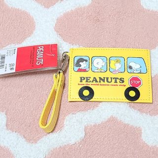 スヌーピー(SNOOPY)のスヌーピー パスケース 定期入れ 名刺入れ 雑貨 SNOOPY  PEANUT(パスケース/IDカードホルダー)