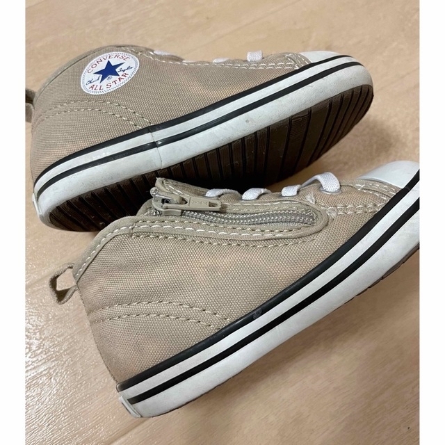 CONVERSE(コンバース)のベビー　靴　コンバース　13.5cm  ベージュ キッズ/ベビー/マタニティのベビー靴/シューズ(~14cm)(スニーカー)の商品写真