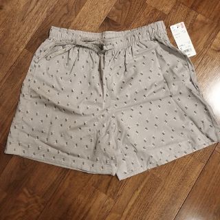 ユニクロ(UNIQLO)の【新品】ユニクロ コットンリラコ(ショート)(ルームウェア)