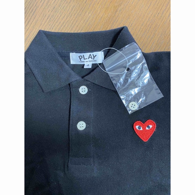 COMME des GARCONS(コムデギャルソン)の【新品】COMME des GARCONS キッズポロシャツ キッズ/ベビー/マタニティのキッズ服男の子用(90cm~)(Tシャツ/カットソー)の商品写真