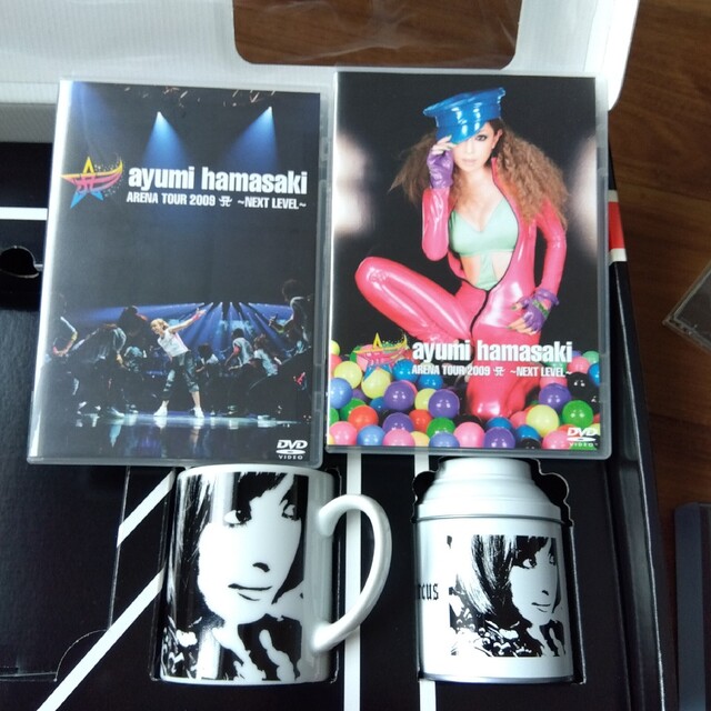 浜崎あゆみ マグカップ 紅茶缶セット DVD CD