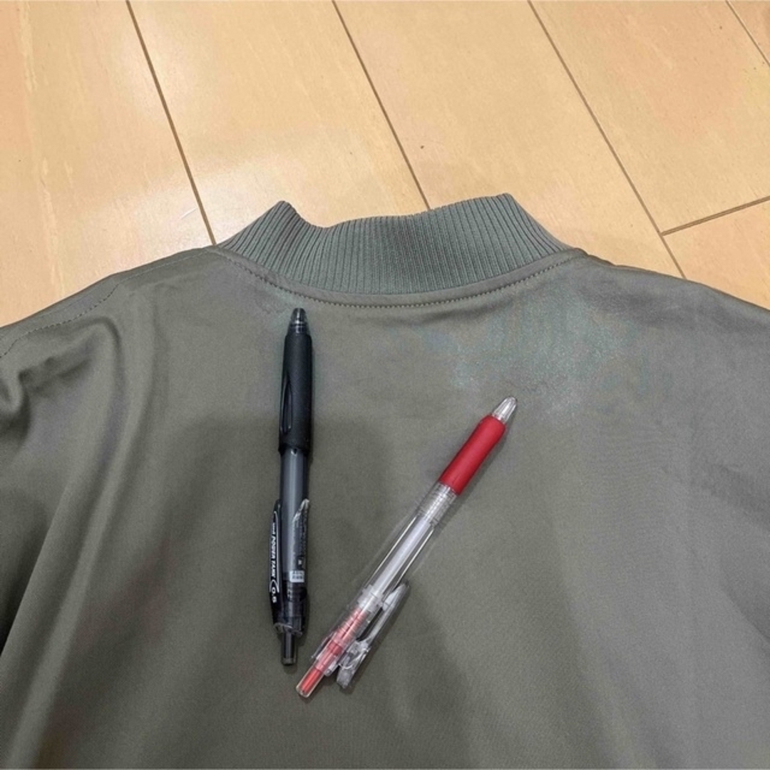 23区訳あり【洗える】テンセルナイロンストレッチ MA-1 ブルゾン-